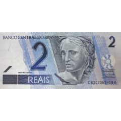 2 Reais 1st. Family, Stamp A