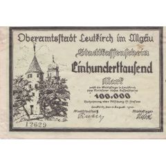 100 000 Mark Leutkirch