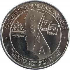 CSNA - California State Numismatic Association 45th Semi-Annual Convention San Diego, California