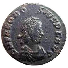 Nummus - Theodosius I VOT X MVLT XX, Cyzicus