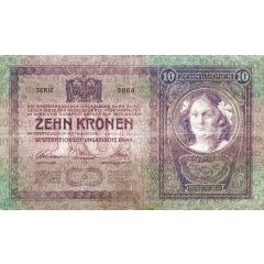 10 Kronen (CF stamp)