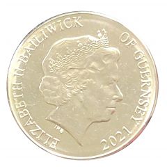 10 Pence - Elizabeth II Brown Hare, colour printing