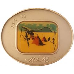 State Art Medal - Salvador Dali - 12 Tribes of Israel - Gad