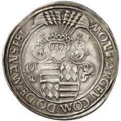 1 Thaler - Günther IV, Ernest II, Hoyer VI, Gebhard VII and Albert VII