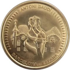 Medal - Antoni Gaudí