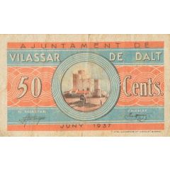 50 Céntimos Vilassar de Dalt