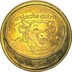 Jeton touristique - Monnaie de Paris - La vache qui rit - Tendrement bon
