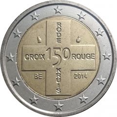 2 Euros - Philippe Belgian Red Cross