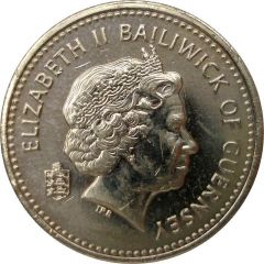 1 Pound - Elizabeth II 4th portrait