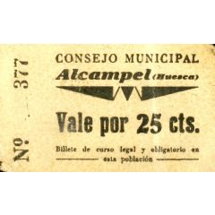 25 Céntimos Alcampel