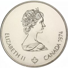 5 Dollars - Elizabeth II Canoeing