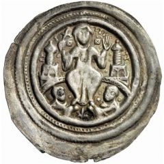 Denier Bracteate - Beatrix II of Winzenburg