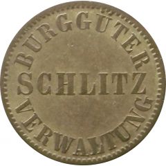 20 Pfennig - Schlitz Burggüter Verwaltung