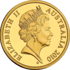 2 Dollars - Elizabeth II 5th Portrait - Gottwald Proof Gold