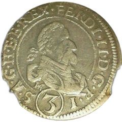 3 Kreuzers - Ferdinand II St Veit