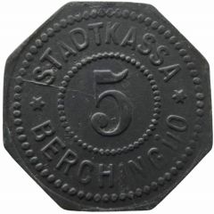 5 Pfennig - Berching