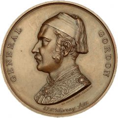 Medal General Gordon, J.P. MCGillivray