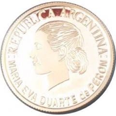 5 Pesos Eva Peron