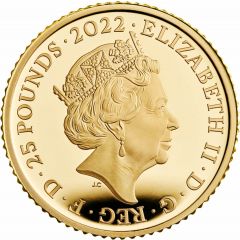 25 Pounds - Elizabeth II Dame Vera Lynn, Gold Proof