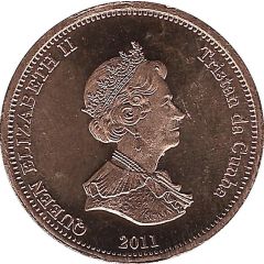 1/2 Penny - Elizabeth II