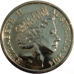 1 Dollar - Elizabeth II 4th Portrait - 100 Years of ANZAC