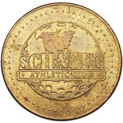Token - Schanks Athletic Club Calgary, Alberta