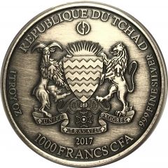 1000 Francs Decay