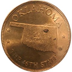 Token - Shell’s States of the Union Coin Game, Version 1 Oklahoma