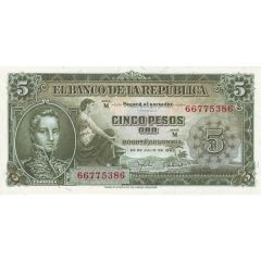 5 Pesos Oro