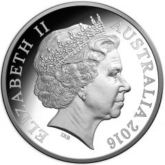 50 Cents - Elizabeth II 4th Portrait - 50th Anniversary of Decimal Currency - Silver Proof