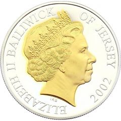 5 Pounds - Elizabeth II Golden Jubilee, Silver Proof