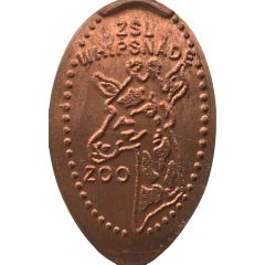 Pressed Penny - Whipsnade Zoo