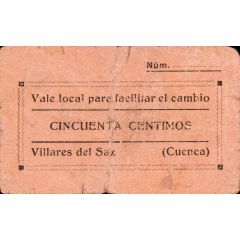 50 Céntimos Villares del Saz