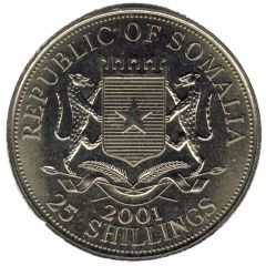 25 Shillings Year of the Snake
