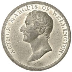 Medal - George III Victories, white metal