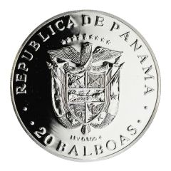 20 Balboas Bolívar