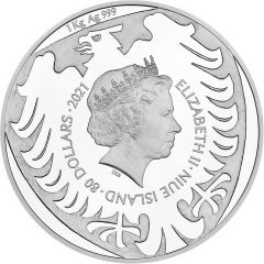 80 Dollars - Elizabeth II Czech Lion