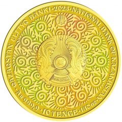 10 Teńge Gold KÓKBÓRI - Investment Coinage