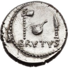Denarius - Brutus BRVTVS / LENTVLVS SPINT