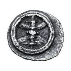 Silver 1 As Archaic wheel series: without value