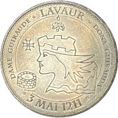 Jeton touristique - Monnaie de Paris - Lavaur - Dame Guiraude