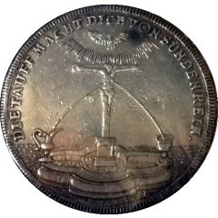 Baptism Medallion - Regensburg pre-1779 John 20:27
