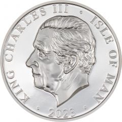 1 Noble - Charles III Longboat, Silver Piedfort