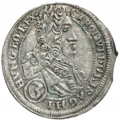 3 Kreuzers - Charles VI Graz