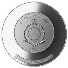 5 Dollars - Elizabeth II Eagle and Dragon