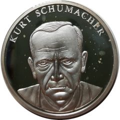 Medal - 40 Jahre Bundesrepublik Deutschland Kurt Schumacher