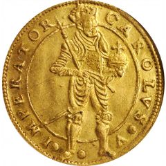 1 Ducat - Immobilization in the name of Charles V