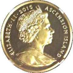 1 Crown - Elizabeth II Napoleon Bonaparte - Gold