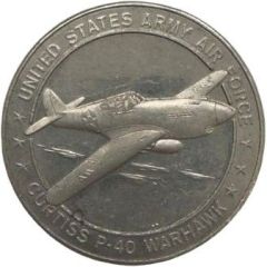 Medal - USAAF Curtiss P-40 Warhawk