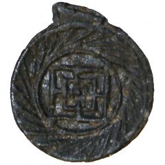 `Cross and Pellets` Type Token `Square within a Square`, Mitchener Type M35